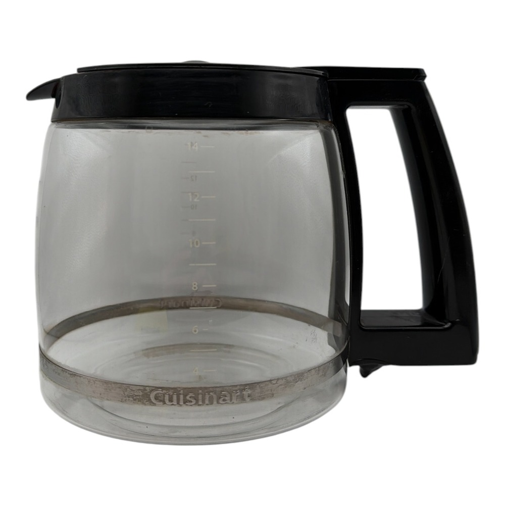 Cuisinart Coffee Maker 14 Cup Replacement Glass Carafe EUC